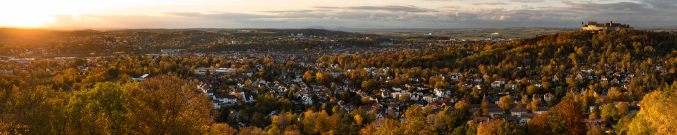 Coburg, view from Eckardtsturm