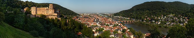 Heidelberg Gigapixel Scheffelterrasse