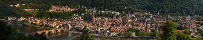 Heidelberg gigapixel panorama 1200 mm