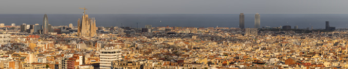 Barcelona - Blick vom Parque del Tur