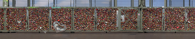 Love Locks Cologne Hohenzollernbridge
